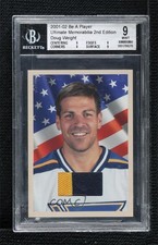 2001-02 ITG Ultimate Memorabilia 2nd Edition 26/30 Doug Weight BGS 9 MINT 1o1v