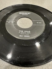 Billy Graves / The Shag / Uncertain / VG+