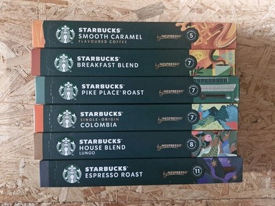 Nespresso Starbucks Kaffee * Variety Pack * Kaffeekapseln 6 X 10 