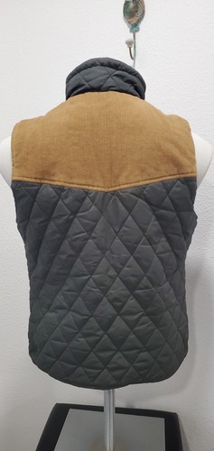 ELEMENT Vintage Multicolor Boho Reversible Snap Button Women Vest Sz S - Picture 4 of 9