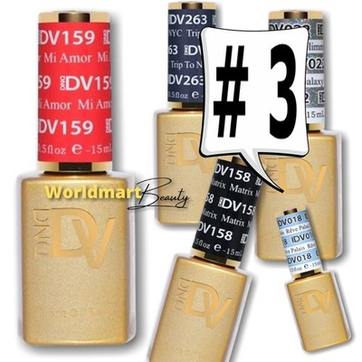 DND DIVA Gel Nail Polish 0.5oz LED/UV Color Gel *ONLY /Pick Bottle Part #3