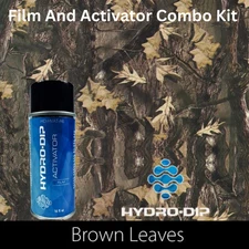 Hydro Dip  Film Activator Combo Kit Brown Leaves Camouflage