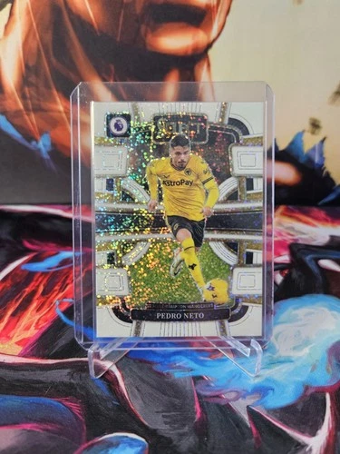 2023-24 Panini Select Premier League - Terrace Pedro Neto #97 White Sparkle Przm