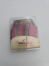 Lil Boot Barn Infant Boots Size 1 Red COWBOY Euc 