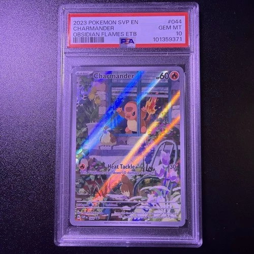2023 POKEMON SVP EN-SV BLACK STAR PROMO #044 CHARMANDER PSA 10