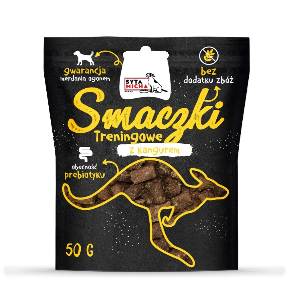 5905108734664 Лакомства для СЫТОЙ МИШИ с мясом кенгуру - leckerli für hunde - 50
