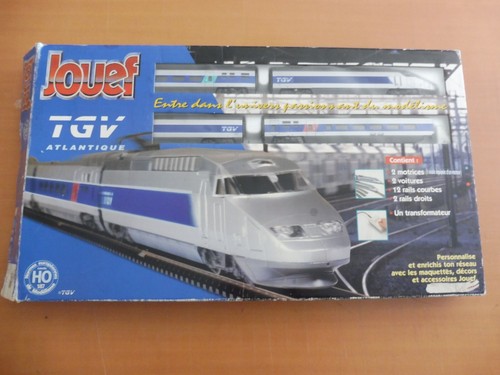 JOUET  TRAIN JOUEF TGV ATLANTIQUE  741200 -  ETAT COMME NEUF  EN BOITE | Zustand: Occasion