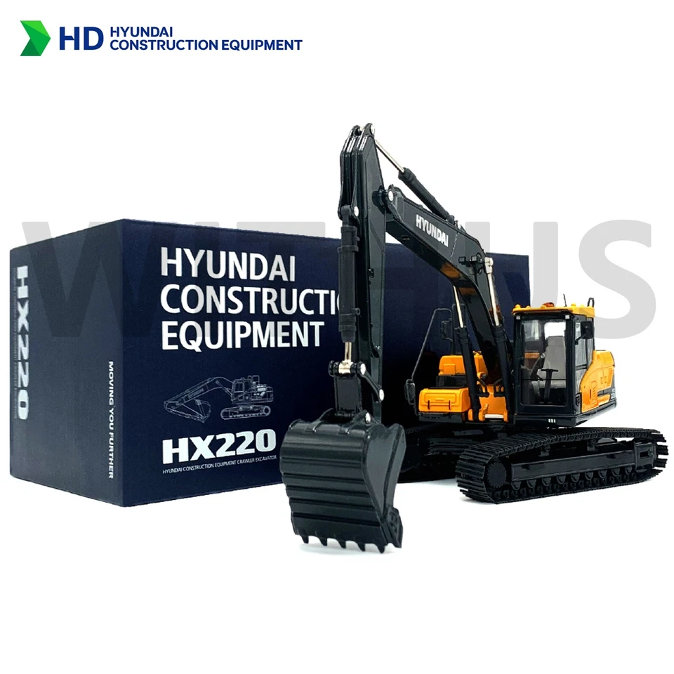 HYUNDAI 1/35 New HL960 Wheel Loader Miniature Construction Equipment - Tracking - Image 2 of 4