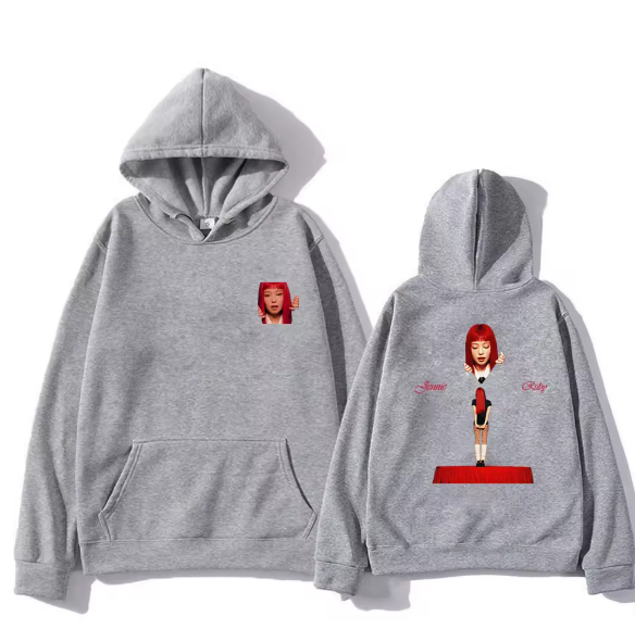 BLACKPINK ジェニ Ruby パーカー フーディー　M JENNIE BLACKPINK RUBY HOODIE Fan Merch Sweatshirt Concert