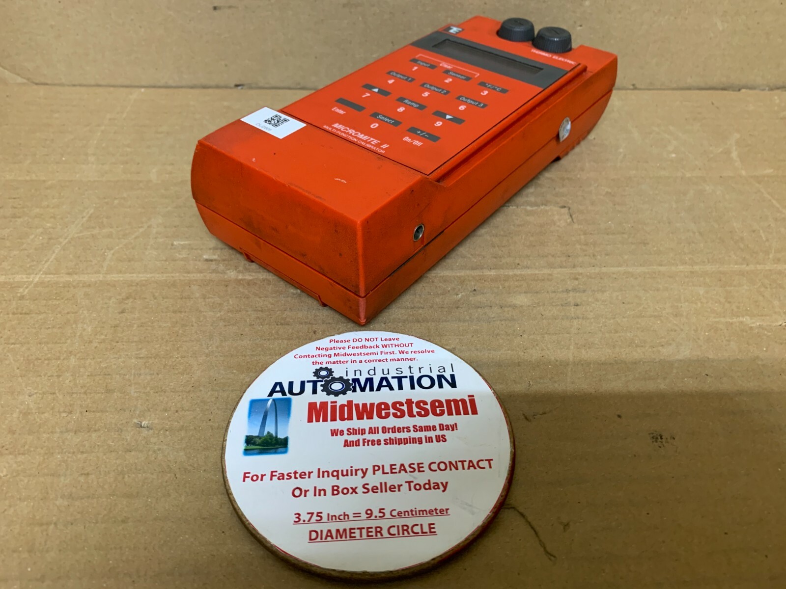 POWER ON TESTED THERMO ELECTRIC 3115702 MICROMITE II MULTIFUNCTION