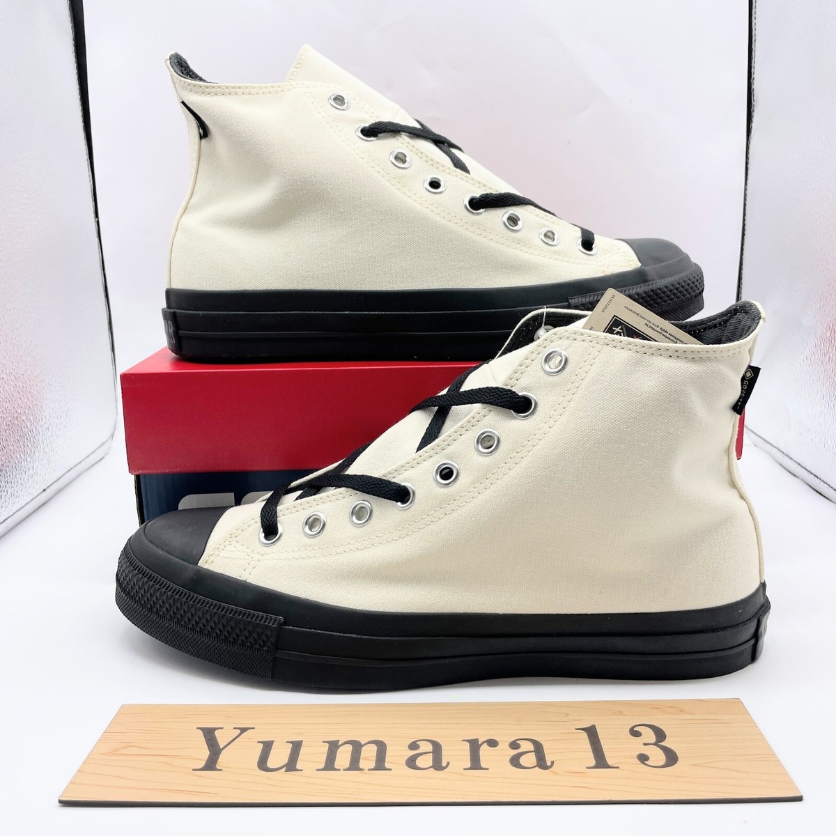 Converse All Star GORE-TEX Hi Off White Black 31313230 Men's Size