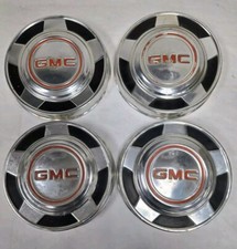 1973-87 Gmc 12 Ton 10.5inch 2 Wheel Drive Dog Dish Hub Caps Oem Gm