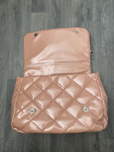River Island Medium Handbag 35x25x12cm Dusky Pink - Picture 2 of 7