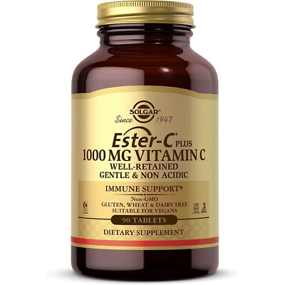 Solgar Ester-C Plus 1000mg Vitamin C, 90 Tablets