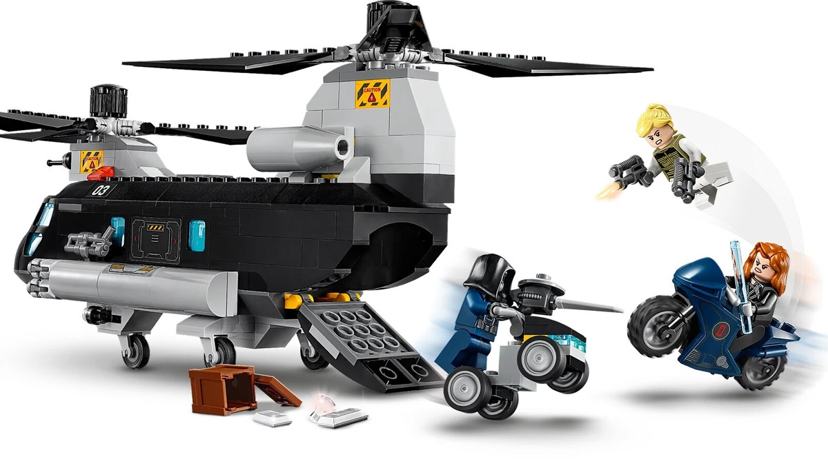 Lego Black Widow's Helicopter Chase 76162 Super Heroes Minifigure
