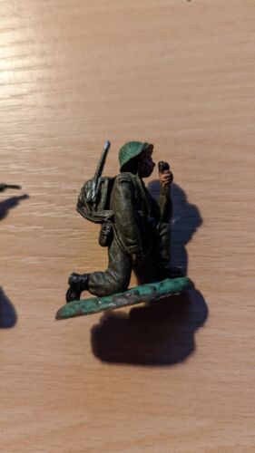 BRITISCHER HERALD KHAKI INFANTERIE SOLDATEN 1:32 MASSSTAB x 3 - Bild 4 von 7
