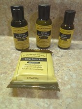 Pharmacopia Citrus Body Lotion, Facial Bar Shampoo Conditioner Travel Size