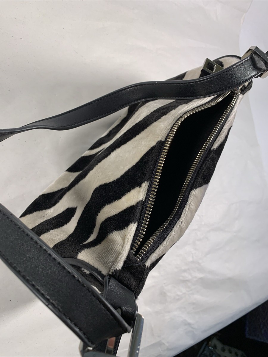 TOPSHOP ハンドバッグ Topshop Underarm Shoulder Bag Handbag Zebra Zip Up | eBay