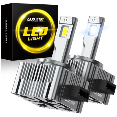 2pcs D3S D3R LED Headlight Bulbs 120W 6000K Super White HID Xenon Conversion Kit