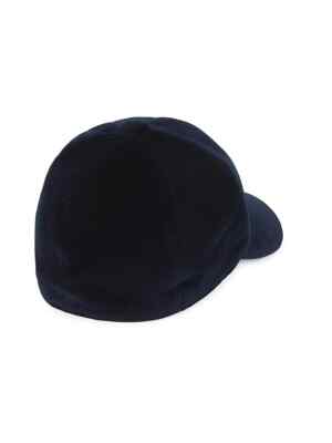 Surell Velvet Baseball Cap $100 Surell Accessories Velvet Baseball Cap Women main image 4