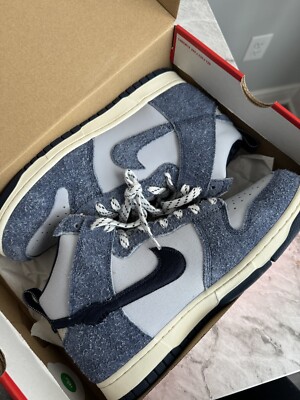 Size 11 - Nike Notre x Dunk High Midnight Navy