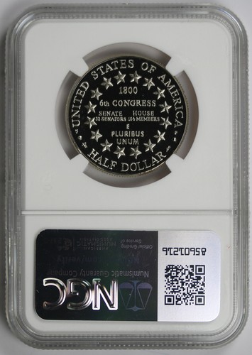 2001-P Capitol Visitor Center Modern Commemorative 50C PF 69 Ultra Cameo NGC - Picture 2 of 4