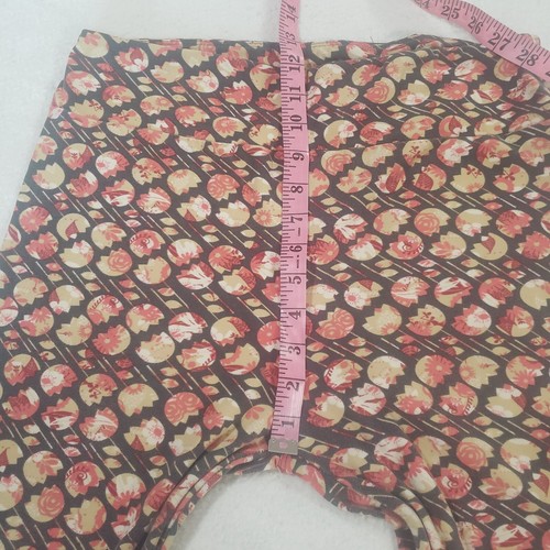 LuLaRoe Tall & Curvy Leggings Womens Multicolor Floral Stretch Comfy High Waist - Picture 7 of 9
