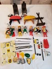 Vintage Playmobil Middle Ages King Queen Knights Playset 3913 Incomplete
