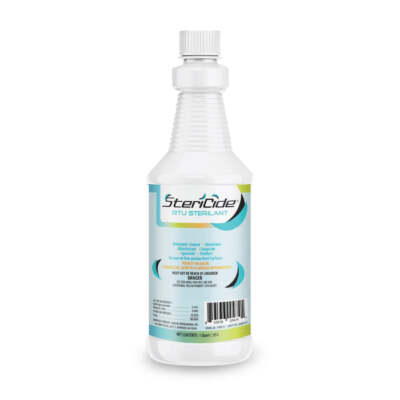 Stericide RTU Sterilant Eliminate Microbial Life - Clean Deodorize Disinfect 1Q