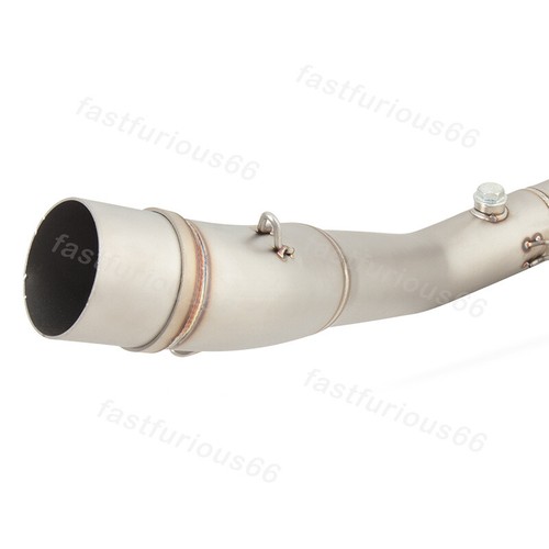 For Yamaha YZF-R3 R25 MT-03 MT-25 2016-2023 Exhaust Header Pipe Steel Link Tube - Picture 7 of 7