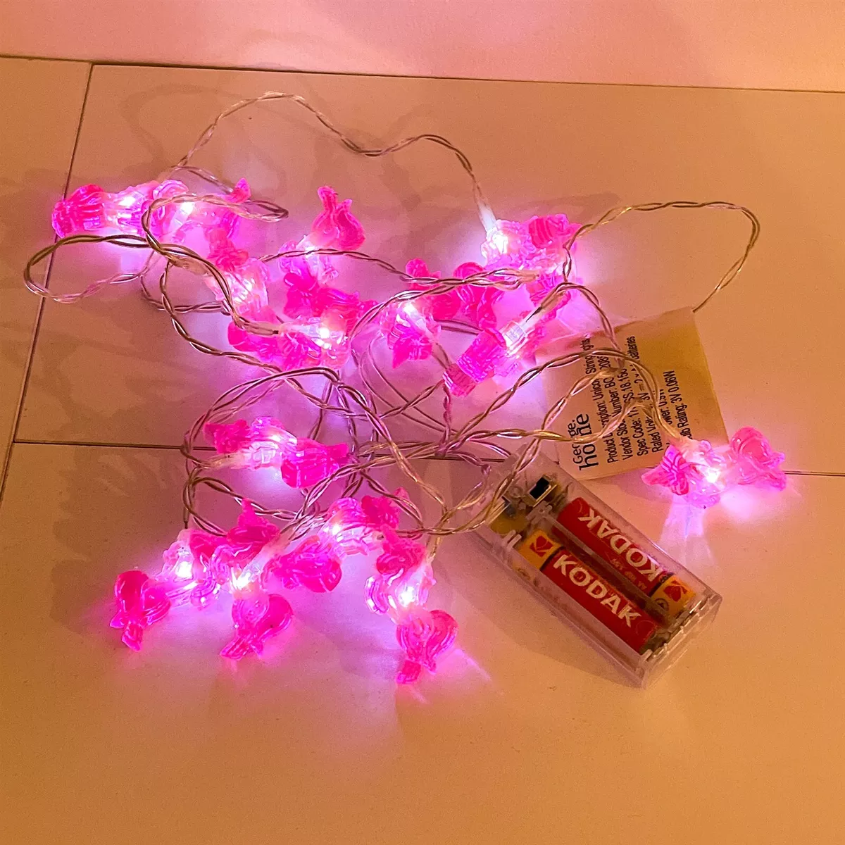 Pink fairy led string lights online