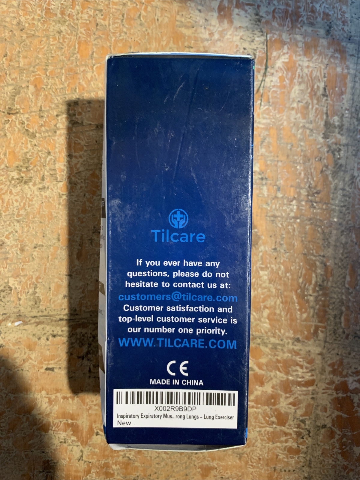 Inspiratory Expiratory Muscle Trainer by Tilcare Breathing Exerciser