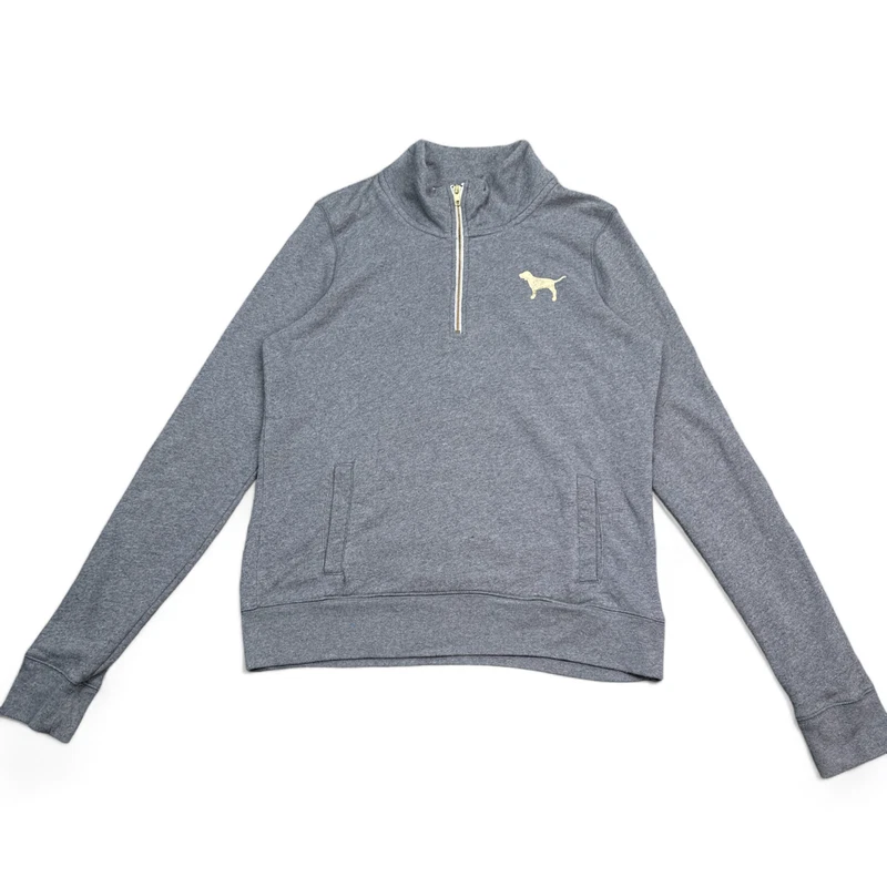 victoria-secret-vs gold double sided sweatshirt