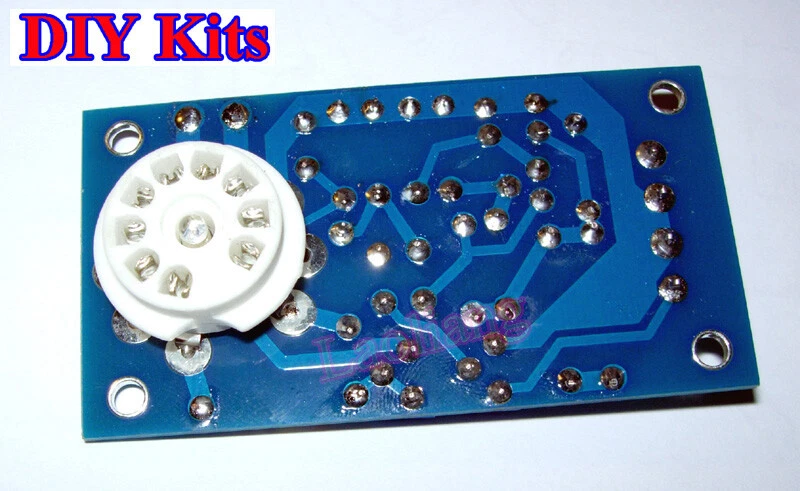 6E2 EM84 EM87 EM800 6UH6 Tubes Magic Eye VU Meter Audio Level Indicator DIY Kits - Bild 3 von 4