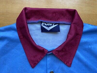 WEST HAM UNITED 1995 1996 1997 AWAY FOOTBALL SHIRT SOCCER WEST HAM UNITED 1995 1996 1997 AWAY FOOTBALL SHIRT SOCCER