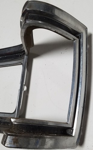 1977 78 1979 Mercury Cougar RH Pass Side Headlight Trim Bezel OEM D7WB-13064-BWC - Picture 5 of 10