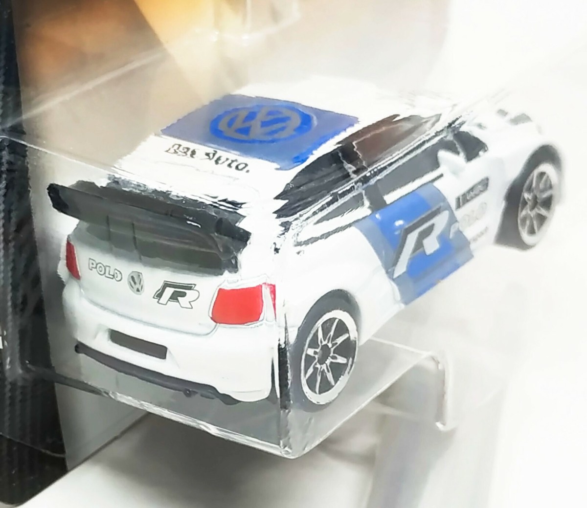 Majorette Volkswagen Polo R WRC White - Clear Window 1/57 (3