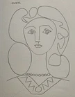 Pablo Picasso (Spanish,1881 - 1973) Rare French Johannot Paper Lithograph