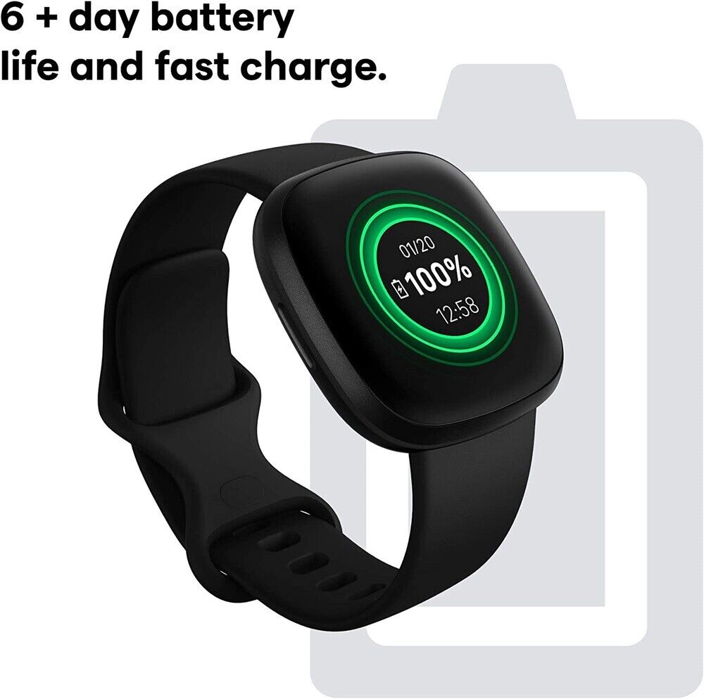 Fitbit Versa 3 Smartwatch Activity Trackers Health & Fitness Fitbit Versa 3 Smartwatch Activity Trackers Health & Fitness