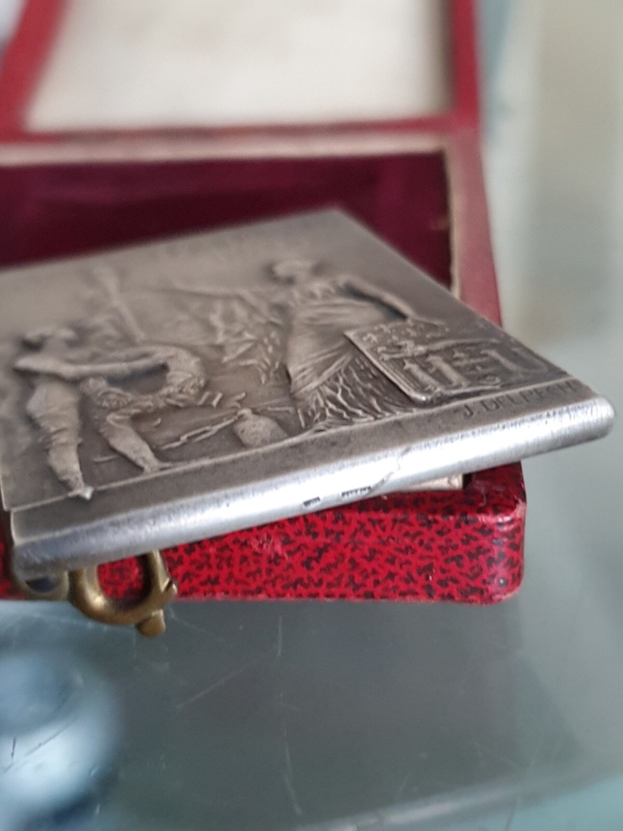 Médaille Bordeaux 1905 - 31ème Fête Fédérale Gymnastique - Bronze - Graveur L.Pech