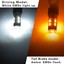 thumbnail 5 - 2 X Dual Color 3157 High Power Yellow White 5730 20 LED Switchback Light Bulbs