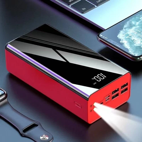 60000mAh Power Bank Fast Charger Large Capacity Portable Mobile External Battery - Photo 5 sur 16