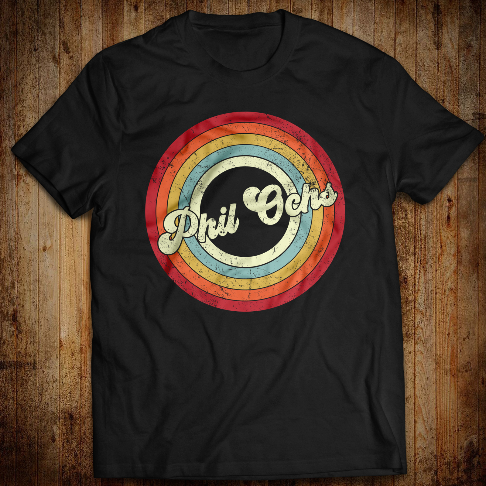 Phil Ochs T-Shirt Rehearsals for Retirement I Ain't Marching Any More