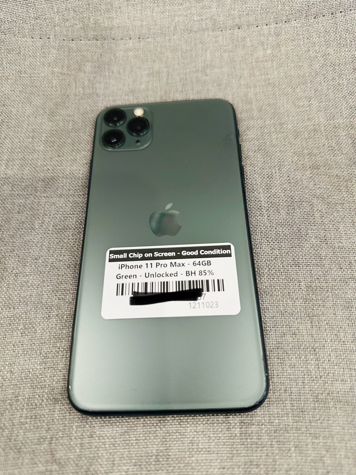 Apple iPhone 11 Pro Max 64GB Midnight Green Unlocked (READ