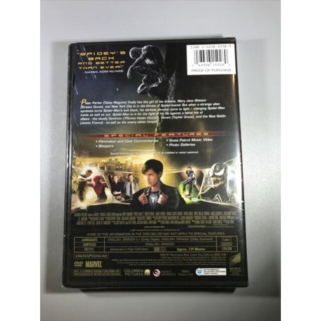 Spider-Man 3 (DVD, 2007, 2 Disc Set) | eBay
