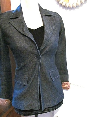 warehouse fitted denim jacket