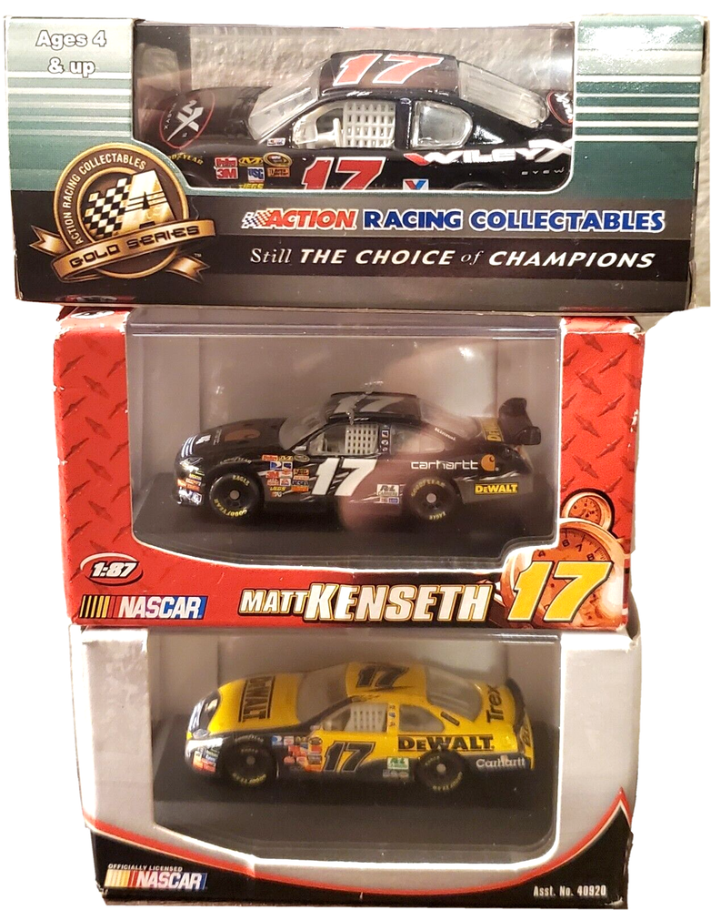 Winner's Circle 1:87 Matt Kenseth Dewalt & Action Racing Collectables 1:64 Cars