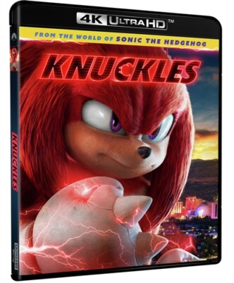 KNUCKLES New Sealed 4K Ultra HD UHD Miniseries Sequel to Sonic the Hedgehog