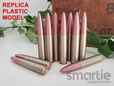 20 - FAKE .500 Whisper Ammo Cartridges - Accurate Size Plastic Replica