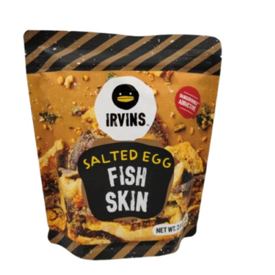 3× Irvin's Salted Egg Yolk Fish Skin (80g) each